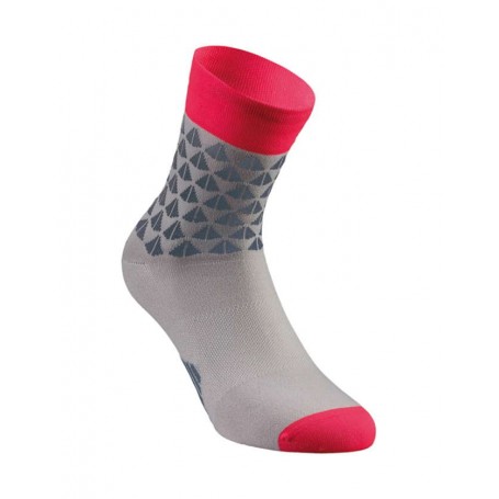 Specialized SL Elite Women's Summer socks - Grey/Acid Red