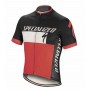 Maillot corto Specialized RBX COMP en negro y rojo