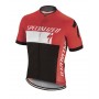 Maillot corto Specialized RBX COMP en rojo y negro.