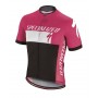 Maillot corto Specialized RBX COMP en rosa y negro.