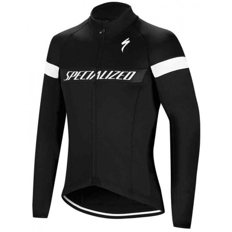  Chaqueta Specialized Element RBX Sport Logo Negra y Blanca