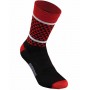  Calcetines Specialized SL Triangle invierno Negro Rojo