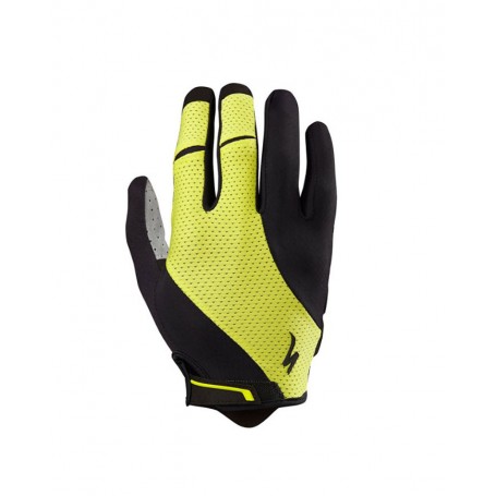 Guantes largos Specialized BG Gel negro rojo