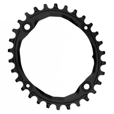 Absolute Black Oval 104 & 64 BCD 30T Chainring