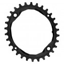 Absolute Black Oval 104 & 64 BCD 30T Chainring
