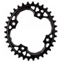 Absolute Black Oval 94BCD 34T Chainring