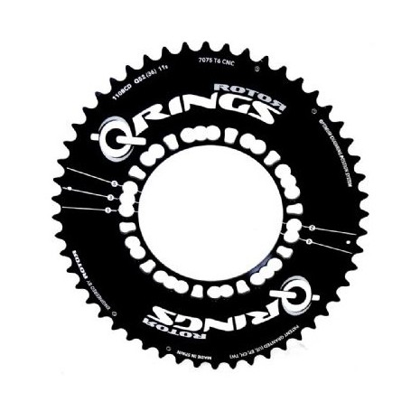 Rotor Q-Rings BCD110x5 52T AERO Chainring