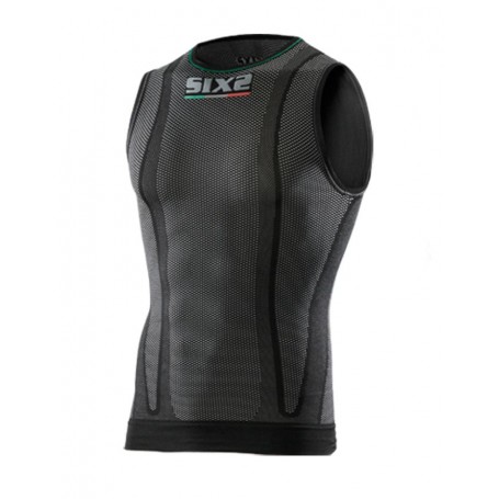 SIXS SuperLight Carbon Underwear Sleeveless Jersey black