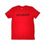 Camiseta Manga Corta Specialized S Podium Tee rojo marca