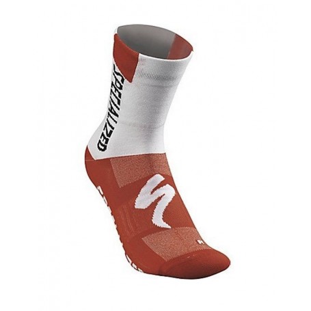 Calcetines Specialized SL Team Expert Summer rojo blanco