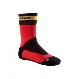 Mavic Ksyrium Pro Thermo+ socks red