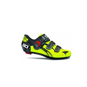 Sidi Genius 5-Fit Carbon shoes neon yellow