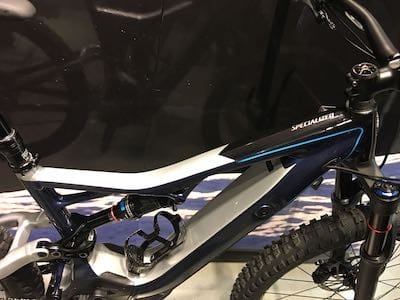 Grey and blue BMW colours for the new Specialized Levo FSR