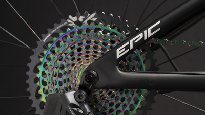 Espectacular la corona trasera del nuevo AXS sobre la SWorks Epic